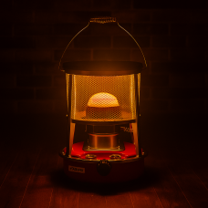 Керосиновий обігрівач з ручкою та регулюванням пламени 4.6 л для дому та вулиці ALP-229