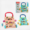 Ходунки с музыкальным центром Wtoys 67127, укр. озвучка, сортер, свет, сказки, 2 цвета
