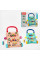 Ходунки с музыкальным центром Wtoys 67127, укр. озвучка, сортер, свет, сказки, 2 цвета