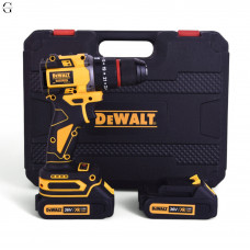 Шуруповерт DeWALT 36V Бесщеточный + 2 АКБ 2Ah + Металлический патрон + Набор инструментов