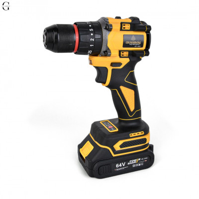 Шуруповерт DeWALT 24V Безщітковий + 2 АКБ 5Ah + Металевий патрон №1