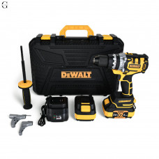 Аккумуляторная дрель ударная шуруповерт DeWALT 36V 150 Нм, 2 АКБ 6Ач, кейс, 16 мм