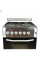 Комбинированная плита ELITE Lux OEG 6631 T IX - 3 газовые конфорки + 1 электро, электрическая духовка, пьезоподжиг