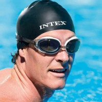 Підліткові окуляри для плавання Intex 55685, UV та Anti-fog, 14+, гіпоалергенні матеріали, 2 кольори