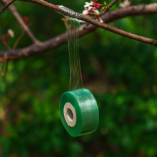 Щеплювальна стрічка Grafting Tape 100 м, саморозкладна, прозора, для щеплення дерев та рослин