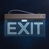 Светильник аварийный LED с индикатором выхода EXIT, 3W, автономный, 90 мин, на батарее 220В