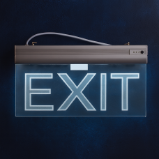 Светильник аварийный LED с индикатором выхода EXIT, 3W, автономный, 90 мин, на батарее 220В