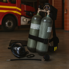 Дыхательный аппарат SCBA с воздушным баллоном 6.8 л, 300 Бар, стандарт EN 12245, Китай