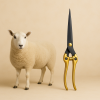 Професійні ножиці для овець FEL LONG - Wool-Shears– гострі, міцні, довговічні!