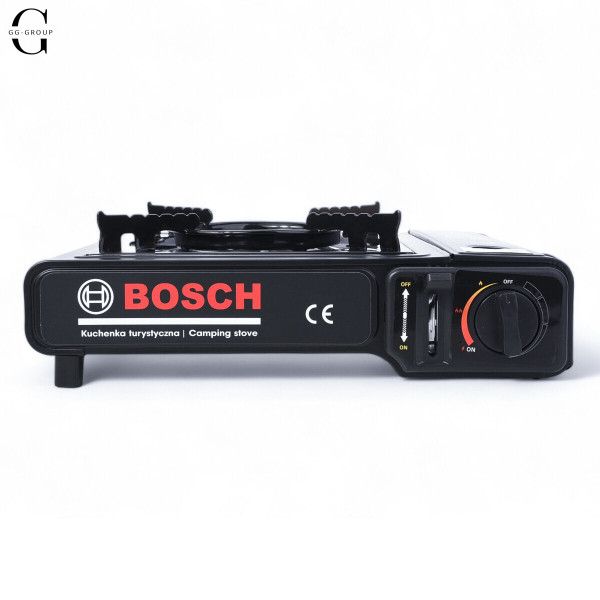 Портативна газова плита-обігрівач BOSCH-155-A з керамічною інфрочервоною горєлкою +адаптер  