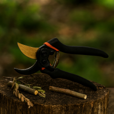 Секатор садовый Pruner профессиональный 12 мм SK-5 с антикоррозионным покрытием и эргономичной ручкой.