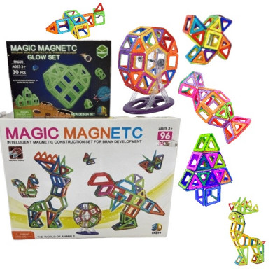 Магнитный конструктор Magical Magnet деталей 126 №0