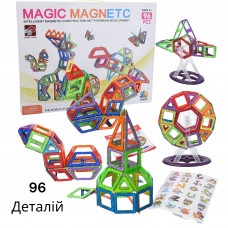 Магнитный конструктор Magical Magnet деталей 96