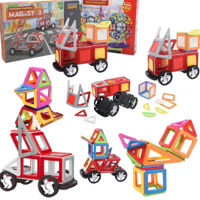 Магнітний конструктор Magnit /Magical/LIMO TOY 119 деталей  №0