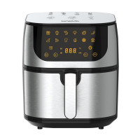 Аерофритюрниця LumaBella LB-60010, 10 л, 2000 Вт, антипригарне покриття, таймер 60 хв, захист від перегріву