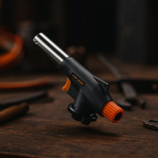 Газовая горелка с пьезоподжигом MULTI PURPOSE TORCH №921 для пайки, кулинарии, разжигания и ремонта