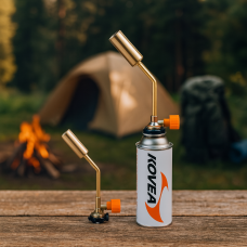 Газовий пальник BLOW LAMP TORCH NO.6003, довжина 19 см, полум’я до 1300 °C, для цангового балона