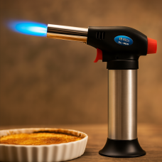Газовая кондитерская горелка Turbo Torch OL-600 для фламбировки, карамелизации, с пьезоподжигом