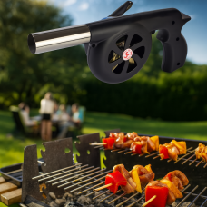 Ручний фен для барбекю BBQ-40W, портативний вентилятор для розпалювання вугілля без батарей