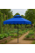 Прямокутна торгова парасолька Blue- з підвійним куполом
