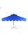 Прямокутна торгова парасолька Blue- з підвійним куполом