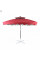 Прямокутна торгова парасолька BORDO з підвійним куполом