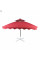 Прямокутна торгова парасолька BORDO з підвійним куполом
