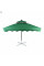 Прямокутна торгова парасолька Green- з підвійним куполом