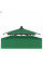 Прямокутна торгова парасолька Green- з підвійним куполом