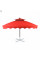 Прямоугольный зонт RED с двойным куполом.