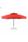 Прямоугольный зонт RED с двойным куполом.