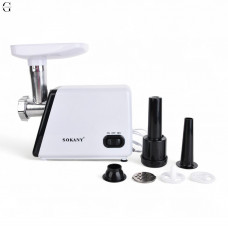 М'ясорубка професійна багатофункціональна електрична потужна 2500 Вт Sokany SK-312