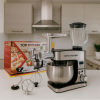 Кухонний комбайн 3в1 Top Kitchen TK00225, 4500Вт — тістоміс, м'ясорубка, блендер із чашею 7 л