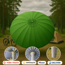 Monsen Premium+ MAX Umbrella – топовый профессиональный торговый зонтик из Турции 16 спиц 3,5 м