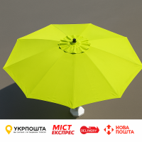  Професійна Антивітер парасолька для кафе 2.7-3 м — потужна, зручна, витривала
