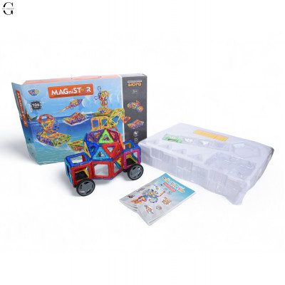 Магнитный конструктор 120 деталей Magnit/Magical/LIMO TOY №3