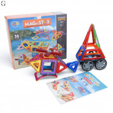 Магнитный конструктор на 36 деталей только магнитные Magnit/Magical/LIMO TOY