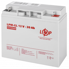 Акумулятор гелевий LPM-GL 12V - 20 Ah