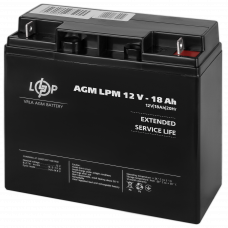 Акумулятор AGM LPM 12V - 18 Ah