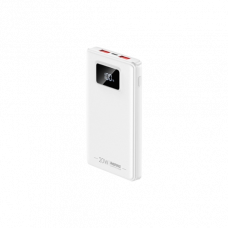 Зовнішній акумулятор Remax Breezy 10000mAh QC 22.5W Білий (RPP-319)