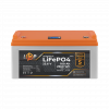 Акумулятор LP LiFePO4 25,6V - 100 Ah (2560Wh) (BMS 80A/80А) пластик LCD Smart BT