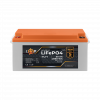 Акумулятор LP LiFePO4 51,2V - 50 Ah (2560Wh) (BMS 80A/50А) пластик Smart BT