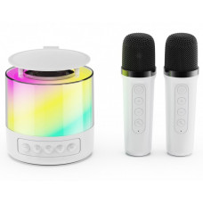 Портативная колонка (K19) (Bluetooth, LED, 2 микрофона)