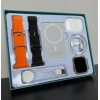 Часи + 2 ремінці + бездротова зарядка X8 Watch set AND 5325