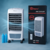 Портативний охолоджувач повітря DOMOTEC MS-1628 60 Вт, 4 л, з пультом, функція зволоження та очищення