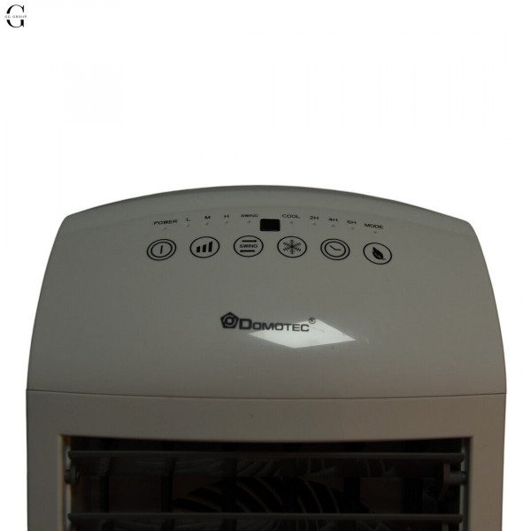 Портативний охолоджувач повітря DOMOTEC MS-1628 60 Вт, 4 л, з пультом, функція зволоження та очищення
