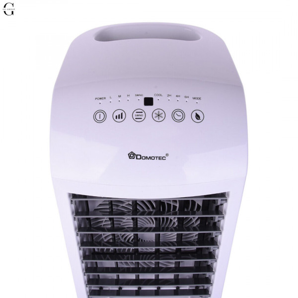 Портативний охолоджувач повітря DOMOTEC MS-1628 60 Вт, 4 л, з пультом, функція зволоження та очищення