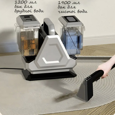 Пароочиститель-моечный пылесос Hoffmans HM-9088 800W с баками 1900/1200 мл и мощным всасыванием 16 кПа №0