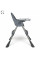 Стульчик для кормления BAMBI M 5722 Gray, регулируемый, съемный столик, 5-точечный ремень, колеса, экокожа
