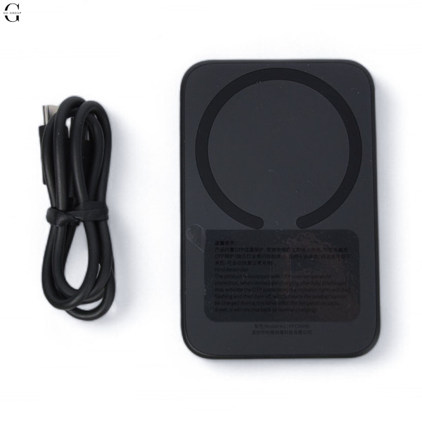 Power Bank Baseus Magnetic Wireless 6000mAh 20W с магнитной беспроводной зарядкой Black